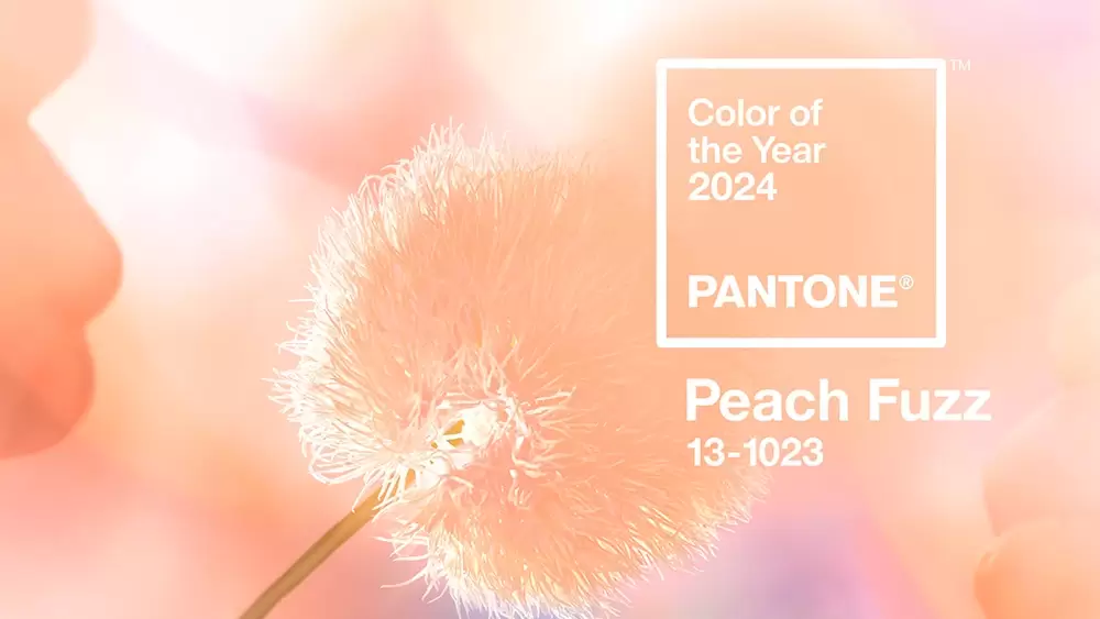 Descubre el color Pantone del 2024: Peach Fuzz
